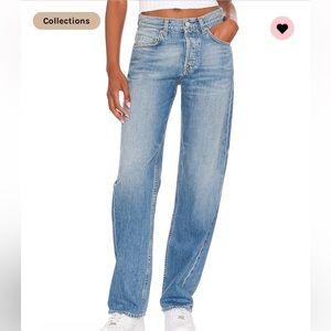 GRLFRND low rise boyfriend in Santa Monica